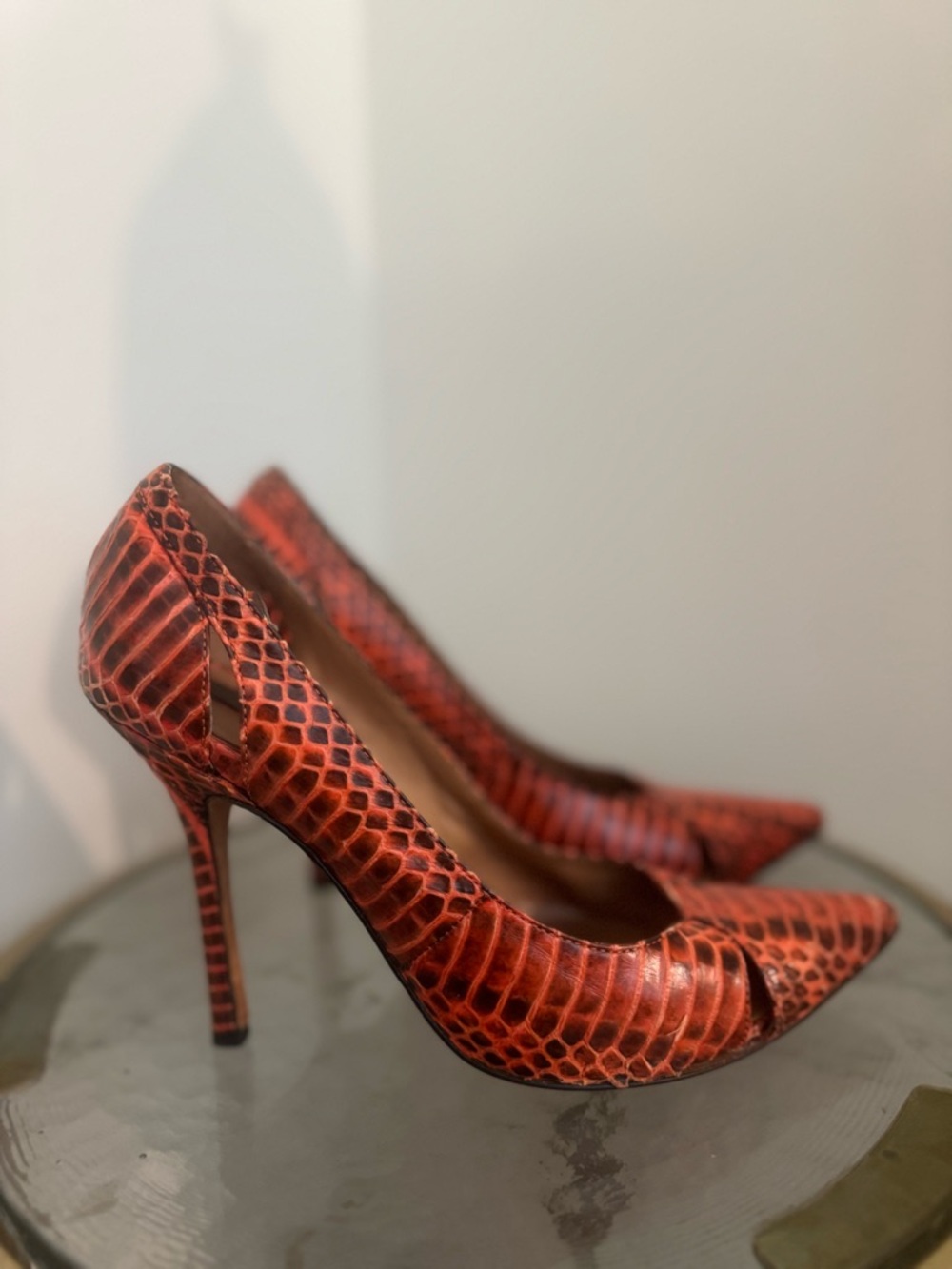 Pointed-Toe High Heels